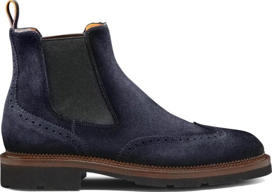 Santoni Herre Sko Blå 40 1/2 EU,