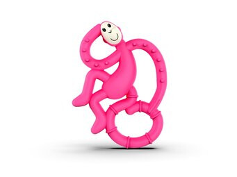 Matchstick Monkey Teething ring monkey mini rosa Matchstick Monkey Teething ring monkey mini rosa