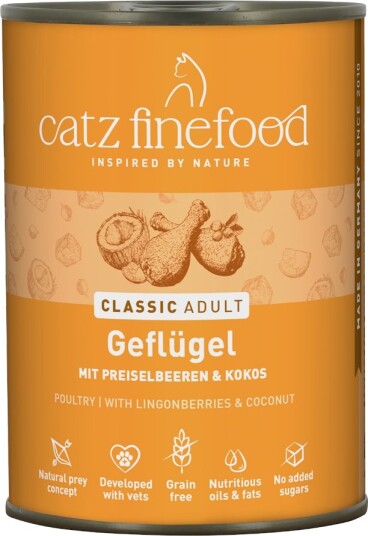 Catz Finefood Fjærkre 24 X 400 G