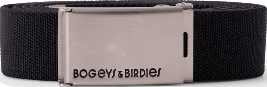 Bogeys & Birdies W Buckle Belt Svart Belter Black Bogeys & Birdies W Buckle Belt Svart Belter Black