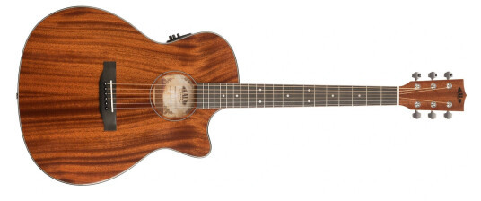 Kala Solid Mahogany Thinline Steel