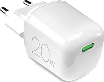 Puro MiniPro 20W GaN USB-C Vegglader Hvit Puro MiniPro 20W GaN USB-C Vegglader Hvit