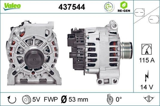 Dynamo VALEO 437544 Dynamo VALEO 437544