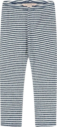 Konges Sløjd Bukser   Rolo   Stripe Formørkelse m. Glitter   Konges Sløjd   6 år (116)   Bukser   bomull Hvit Marineblå