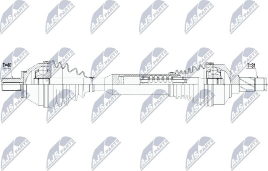 Nty Drivaksel NTY NPW VV 103