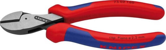 Knipex X-Cut 160mm Kompakt Sideavbiter - Håndverktøy med Blå/Rød Håndtak Knipex X-Cut 160mm Kompakt Sideavbiter - Håndverktøy med Blå/Rød Håndtak