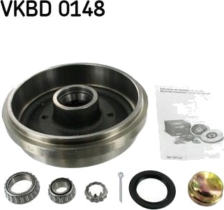 Bremsetrommel SKF VKBD 0148