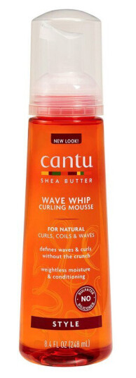 Cantu Shea Butter For Natural Hair Wave Whip Curling Mousse 248ml Cantu Shea Butter For Natural Hair Wave Whip Curling Mousse 248ml