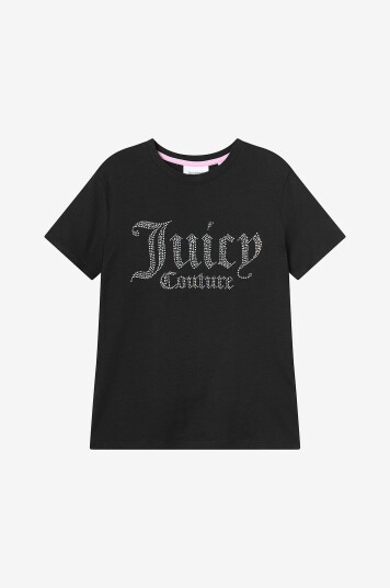 Juicy Couture   T skjorte Diamante Fitted   Svart