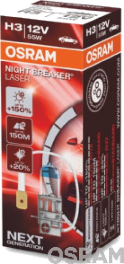 OSRAM 64151NL Lyspære, fjernlys