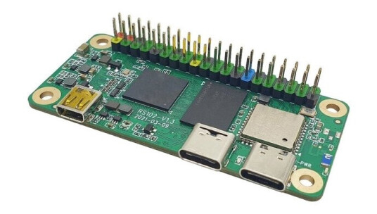 Radxa Zero 4Gb128gb D4e128t Pinnehode Ikke Loddet Ekstern Antenne