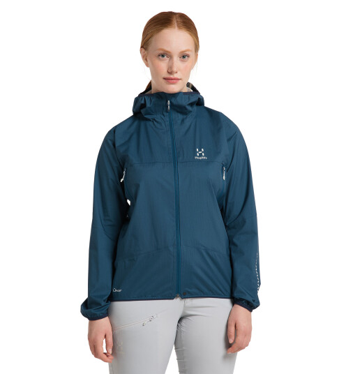 Haglöfs L . I . M Proof Jacket Women Dark Ocean XS