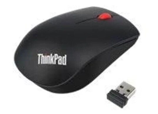 Lenovo ThinkPad Essential Wireless Mouse - Mus - Laser - 5 - Svart