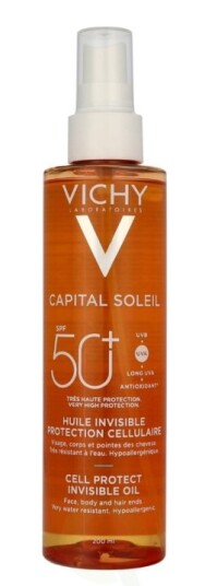Vichy Capital Soleil Cell Protect Invisible Oil SPF50+ 200 ml
