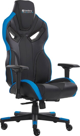 Sandberg Voodoo Gamingstol Svart Blå