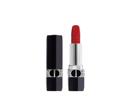 Christian Dior Dior Rouge Satin Matte Cream Lipstick Iconic Red 3.5 G 