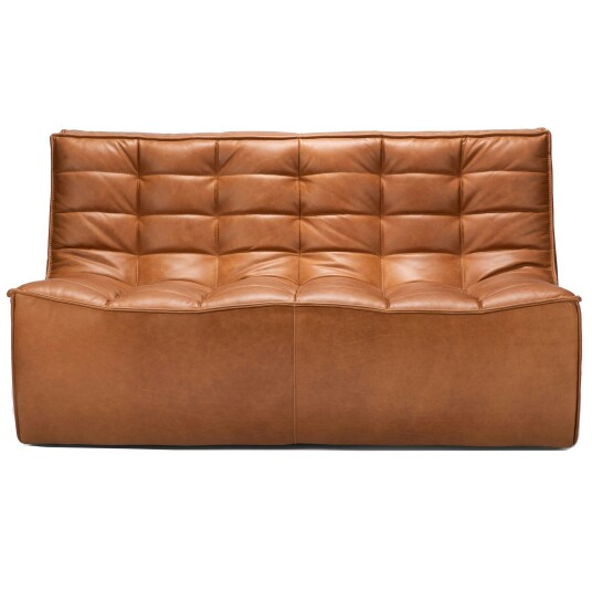 Ethnicraft N701 Sofa Old saddle 2 seters