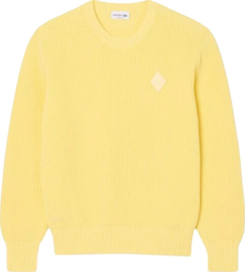 Lacoste Herre Strikkevarer Gul M,