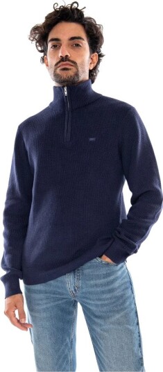 Levi"s® Hm Quarter Zip Sweater Naval A Navy M
