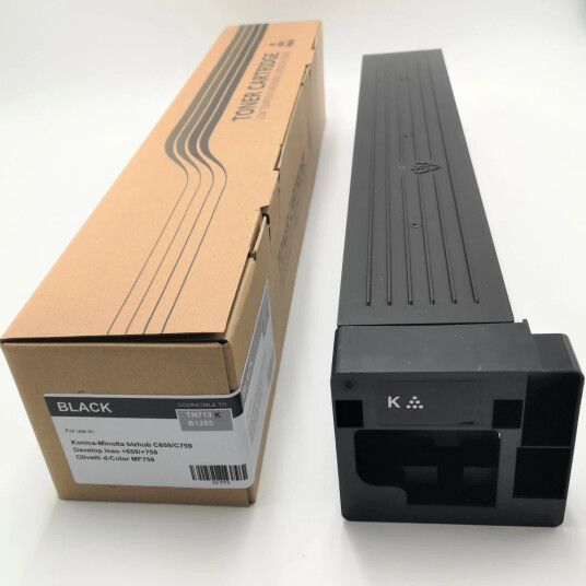 TB Toner Sort (48.900 sider) erstatter Konica Minolta A9K8150/TN-713K TB Premium toner