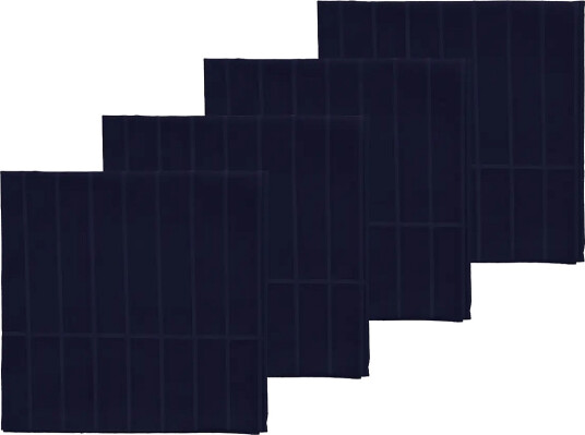 Södahl Stofservietter 45X45 Essence–Suite One 4 Stk. Navy Blue - Navy - 45X45