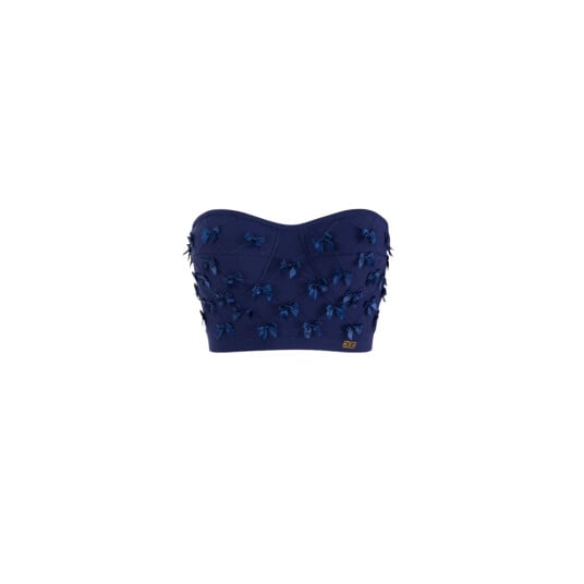 Elisabetta Franchi Dame Topper Blå M,