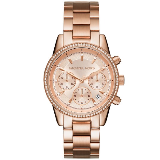 Michael Kors Ritz MK6357 - Dame - 38 mm - Analog - Kvarts urverk - Mineralglas