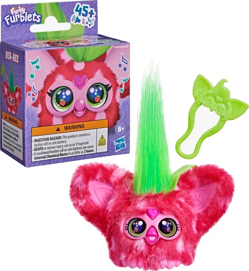 Furby Furblets Interaktivt Kosedyr Ber-Ree