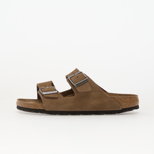 Joggesko Birkenstock Arizona Soft Footbed Suede Leather Unisex Dark Tea Tonal EUR 37