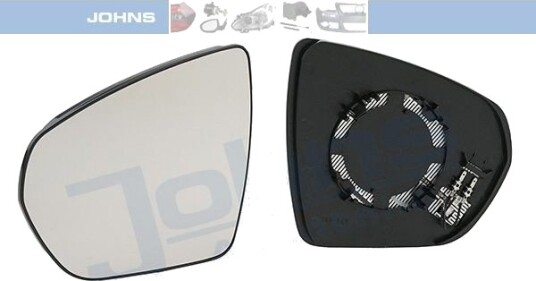 Speilglass ytterspeil JOHNS 23 93 37 81