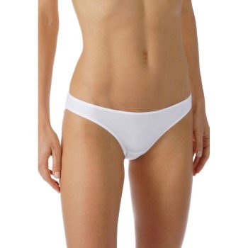 Mey Truser Cotton Pure Mini Briefs Hvit bomull 40 Dame
