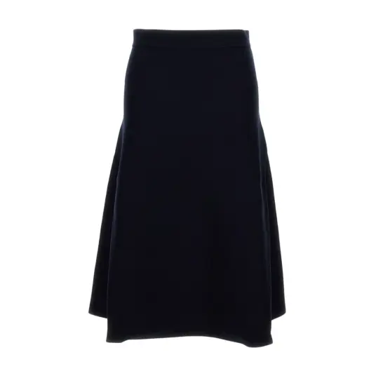 Max Mara Studio Dame Skjørt Blå S,