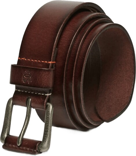 Superdry Classic Leather Belt BROWN M