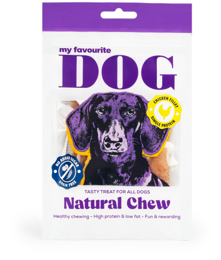 My Favourite Dog Tørket Kyllingfilet 72 g - Naturlige Hundegodbiter