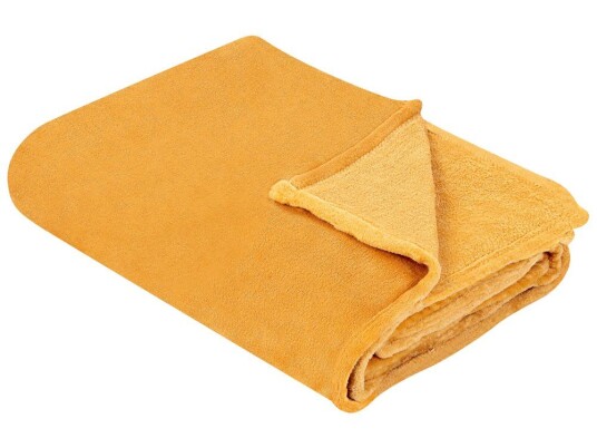 Beliani Pledd 200 X 220 Cm Oransje Bayburt