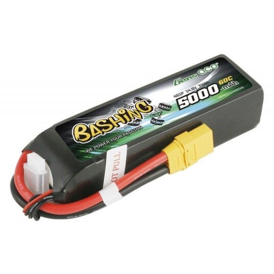 Gens Ace 4s 5000mAh - 60C - XT90 Bashing Series