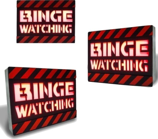 Thumbs Up Mad Monkey Lampe "Binge Watching"