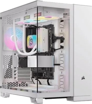 Corsair iCUE 6500X RGB Kabinett Tower Hvit CC 9011270 WW Corsair iCUE 6500X RGB Kabinett Tower Hvit CC 9011270 WW