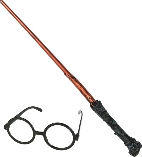 Widmann Harry Potter Inspirert Tryllestav og Briller