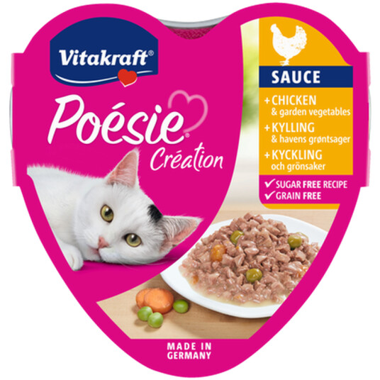 Poesie Kylling Og Grønnsaker 85G