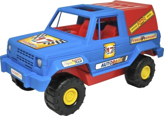 Wader Color Cars Terrengbil Lekebil 3+  År Blå