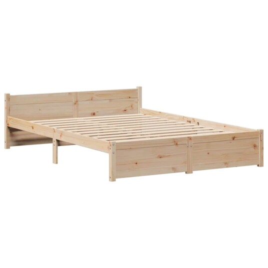 Sengeramme uten madrass 150x200 cm heltre furu