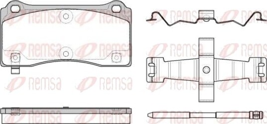 REMSA 0983.14 Bremseklosser