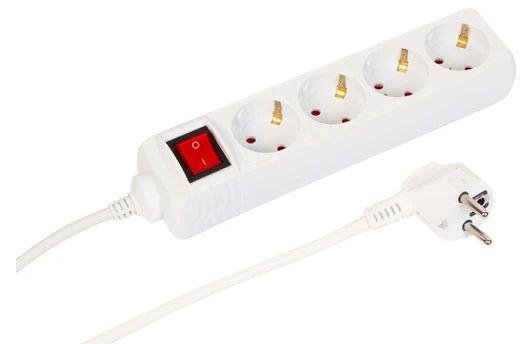 MICROCONNECT 4-way Schuko Power Strip MICROCONNECT 4-way Schuko Power Strip