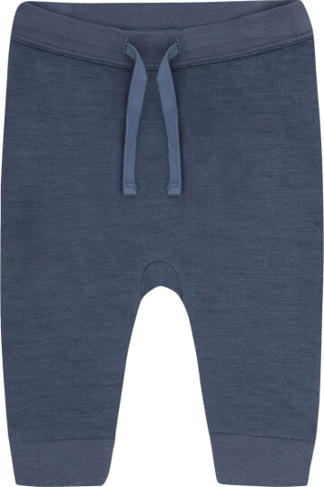 Hust & Claire Gaby Joggebukse Ull/Bambus i Vintage Indigo for Baby og Småbarn