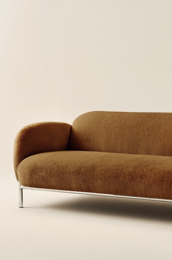 Jotex Sofa 3seter Sennepsgul RAMON 1740938030