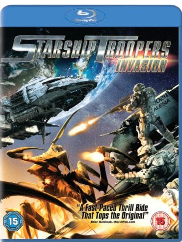 Starship Troopers: Invasion Bluray