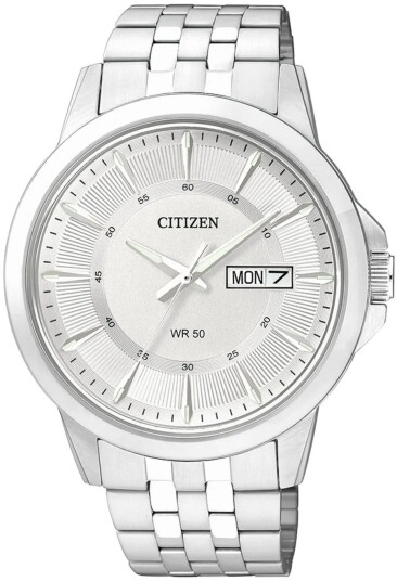 Citizen Herreklokke BF2011 51AC Classic Sølvfarget/Stål Ø41 mm Citizen Herreklokke BF2011 51AC Classic Sølvfarget/Stål Ø41 mm