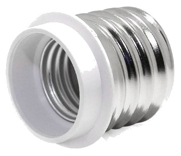 E40 til E27 adapter