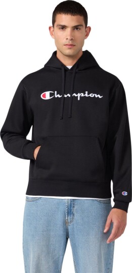 Champion Hettegenser Hooded Sweatshirt Svart Champion Hettegenser Hooded Sweatshirt Svart